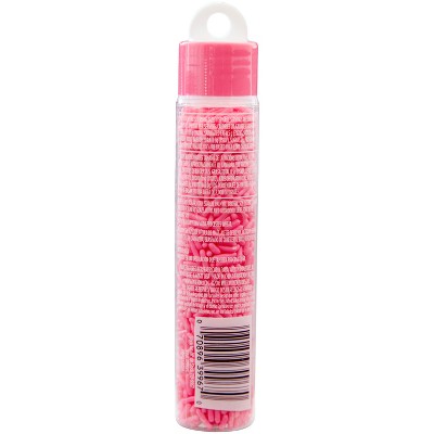 Wilton Pink Jimmies Sprinkles  1.5 Oz