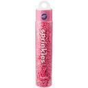 Wilton Pink Jimmies Sprinkles  1.5 Oz