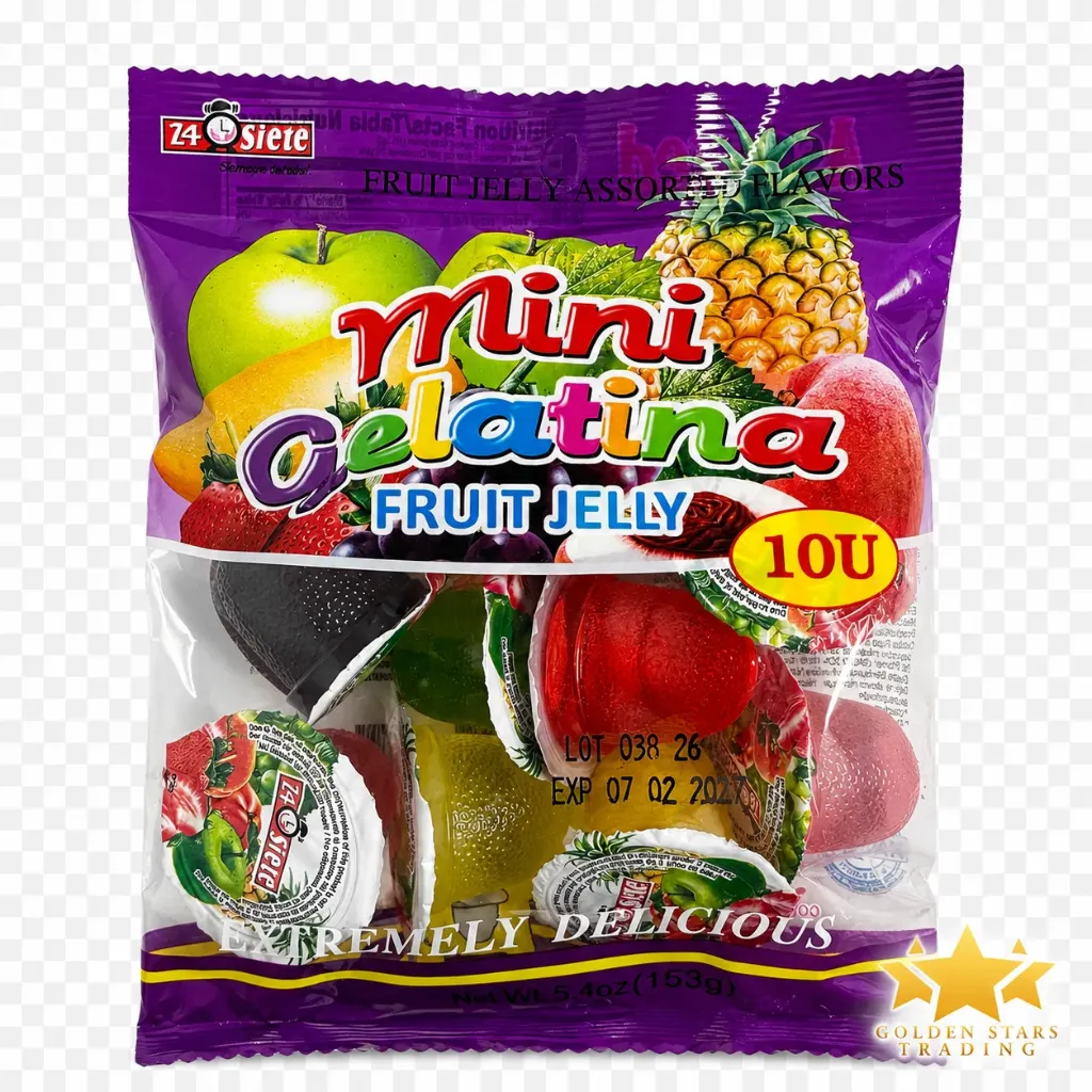 #CN0131 - Mini Gelatina Fruit Jelly 10ct (153g) *Halal*