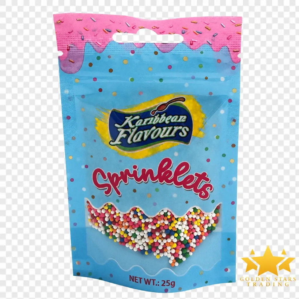 #CS7863 - Karibbean Flavours Multicolour Nonpareil Sprinkles 25g
