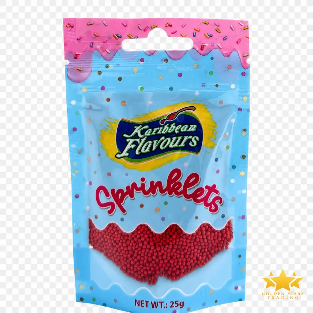 #CS9285 - Karibbean Flavours Red Nonpareil Sprinkles 25g