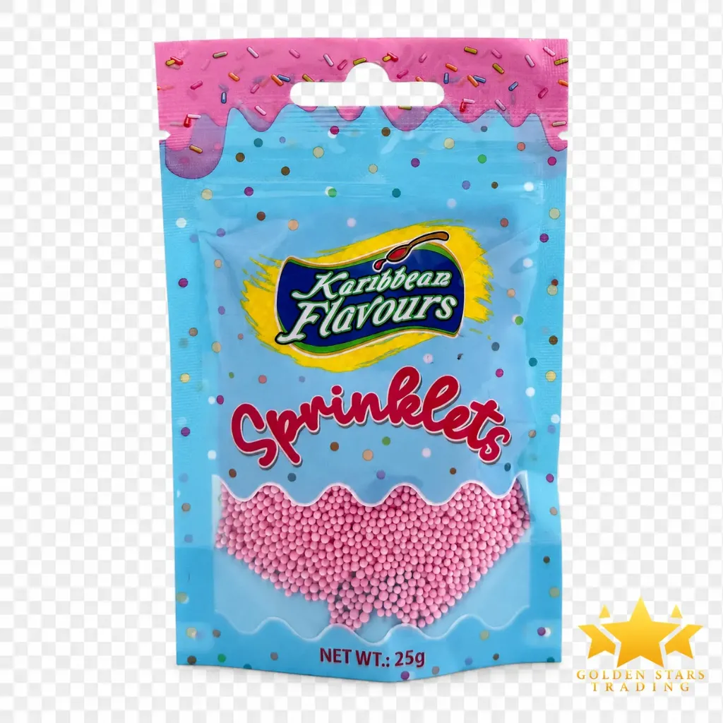 #CS7064 - Karibbean Flavours Pink Nonpareil Sprinkles 25g