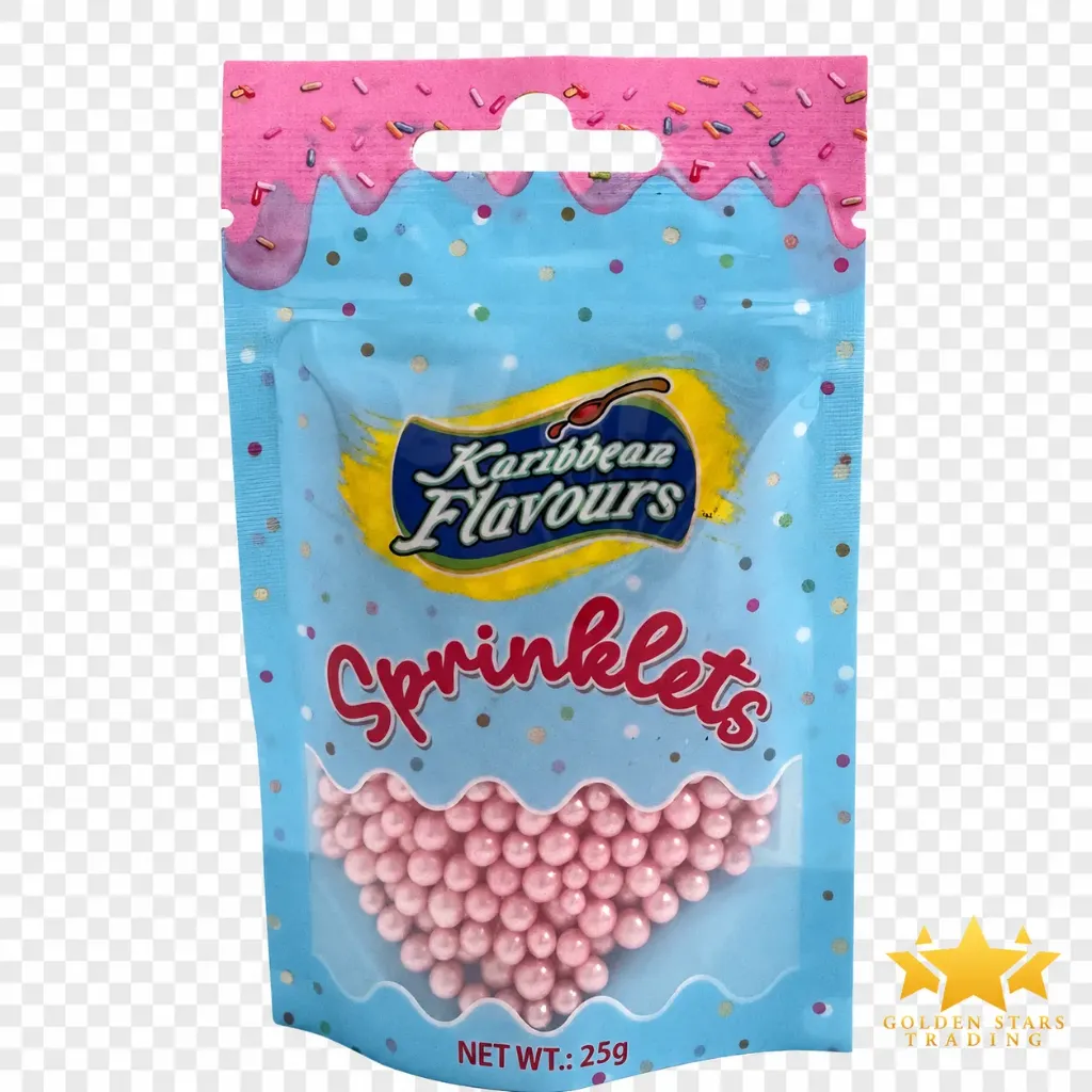 #CS0078 - Karibbean Flavours Pink Pearl Sprinkles 25g