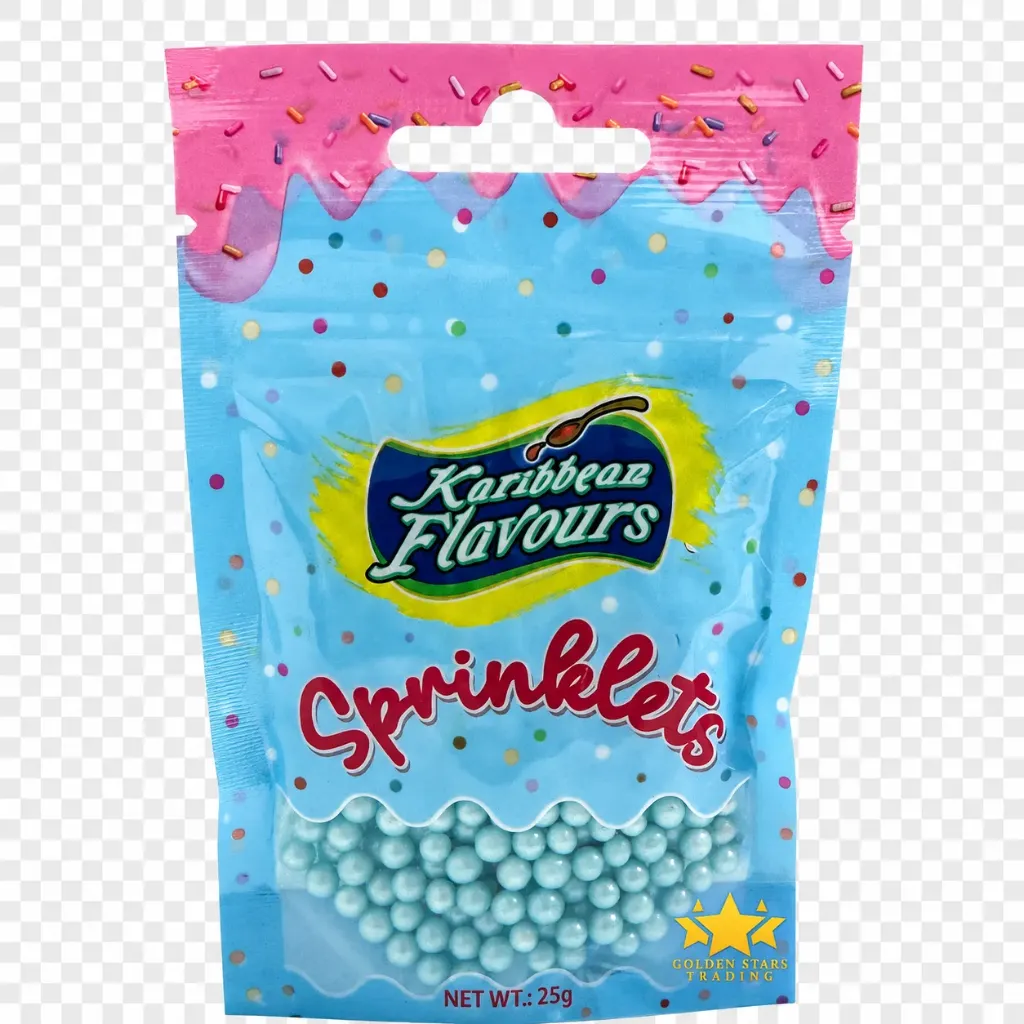 #CS3037 - Karibbean Flavours Blue Pearl Sprinkles 25g