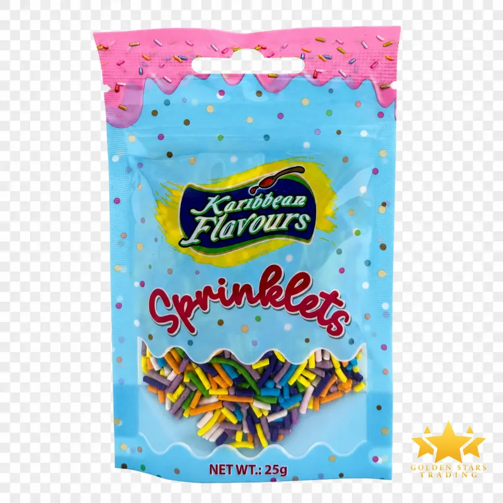 #CS6212 - Karibbean Flavours Multicolour Jimmies Sprinkles 25g