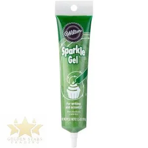 #CS1110 - Wilton Green Sparkle Gel 3.5 Oz (99g)