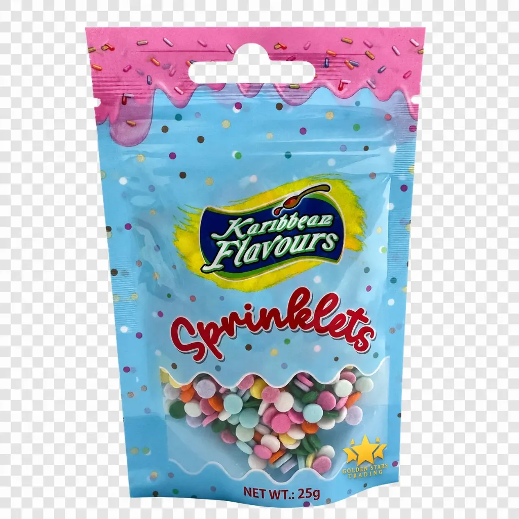 #CS7758 - Karibbean Flavours Rainbow Confetti Sprinkles 25g