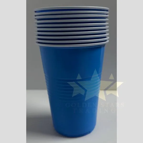 #PS7231 - Plastic Party Cups - Light Blue 10ct
