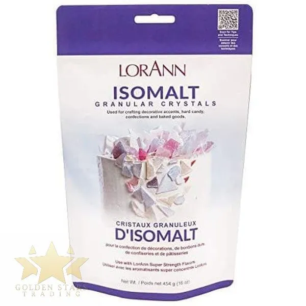 #CS3515 - LorAnn Isomalt Granular Crystals 16 Oz (454g)