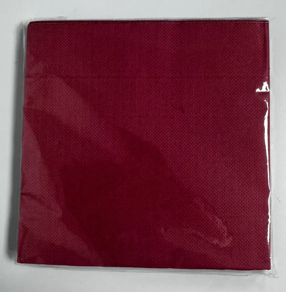 #PS8272 - Burgundy Party Napkins (20ct)