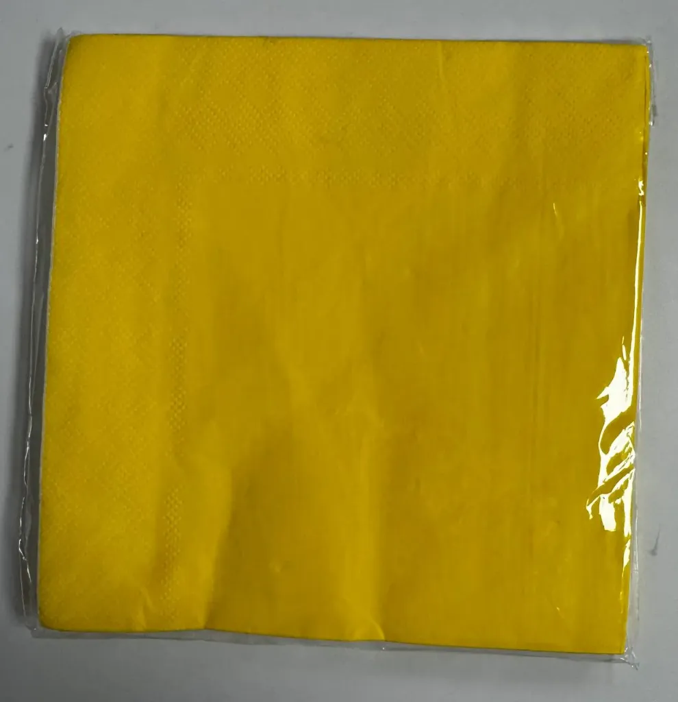 #PS9746 - Yellow Party Napkins (20ct)