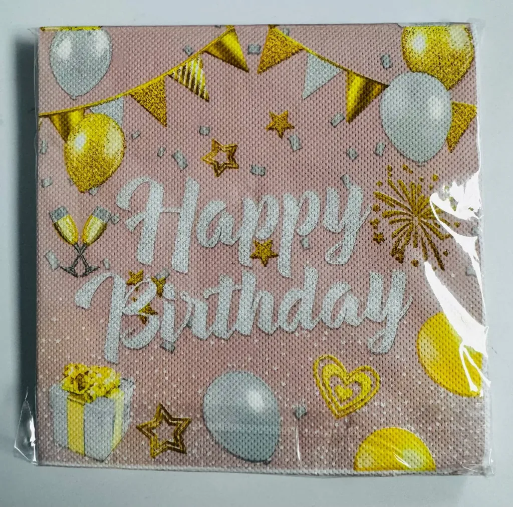 #PS8200 - Happy Birthday Party Napkins (20ct)