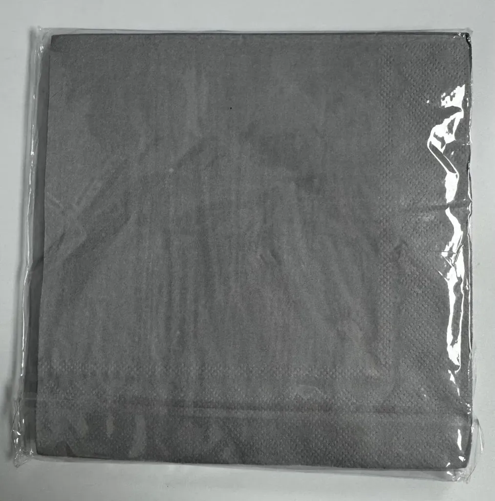#PS7782 - Light Gray Party Napkins (20ct)
