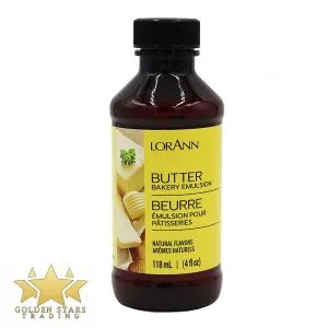 #FL2084 - LorAnn Butter Bakery Emulsion 4 Oz (118ml)