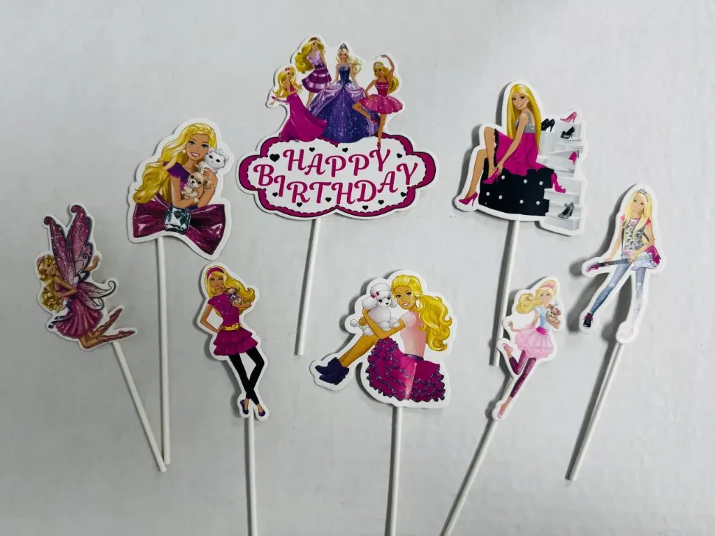 #CT2699 - Barbie Cake Toppers Set