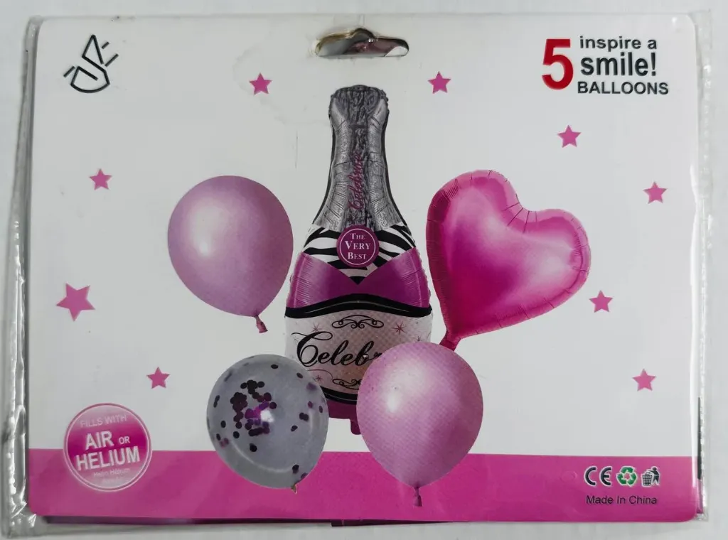 #PS4040 - Celebrate Bottle Balloon Set