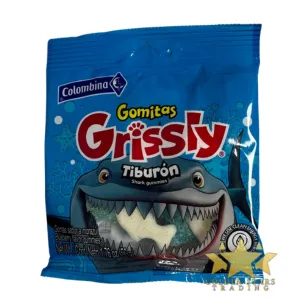 #CN8484 - Colombina Grissly Shark Gummies 50g