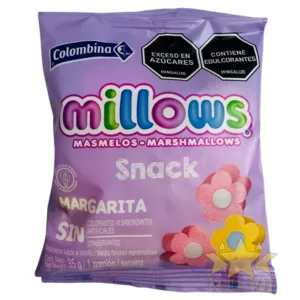 #CN4456 - Colombina Millows Margarita Marshmallows Snack 35g