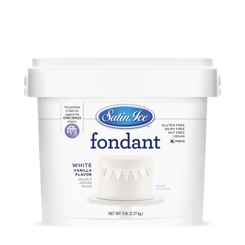 #CS0022 - Satin Ice, Fondant (5 Lb) - White