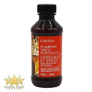 #FL9080 - LorAnn Pumpkin Spice Bakery Emulsion 4 Oz (118ml)