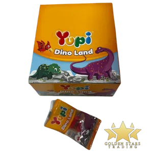 #PK0462 - Yupi Dino Land Gummies 24x5.5g
