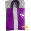#PS7272 - Kraft Paper Bag with Handle - Purple (12ct) - Medium
