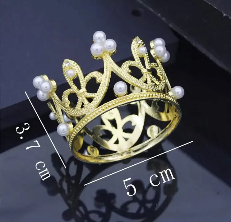 #CT6654 - 2.5" Gold Crown Topper - Small