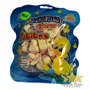 #CN7128 - Las Delicias Duck Marshmallows 50g
