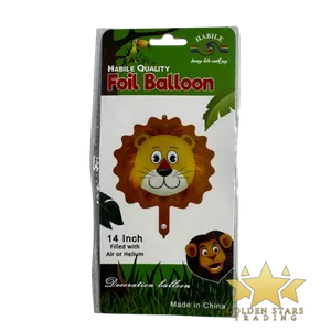 #PS8796 - 14" Animal Foil Balloon - Lion