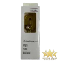 #PS9789 - Metallic Gold Number Candle with Pearl - #0
