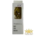 #PS9789 - Metallic Gold Number Candle with Pearl - #4
