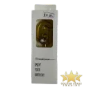 #PS1921 - Metallic Gold Number Candle with Pearl - #6