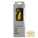 #PS8045 - Metallic Gold Number Candle with Pearl - #7