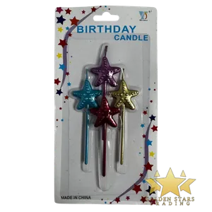 #PS4238 - 4 Pcs Starfish Candles