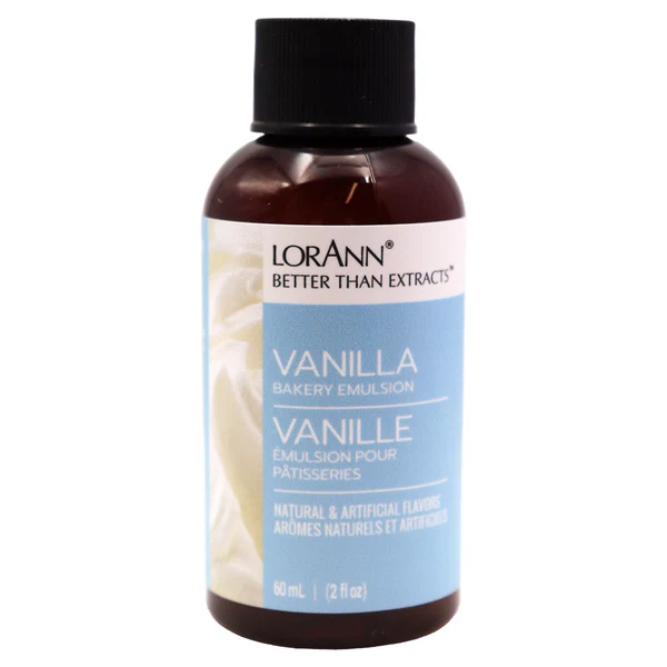 #FL8179 - LorAnn Vanilla Bakery Emulsion 4 Oz (118ml)
