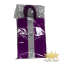 #PS3474 - Kraft Paper Bag with Handle - Purple (12ct) - Small