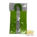 #PS5344 - Kraft Paper Bag with Handle - Light Green (12ct) - Small