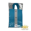 #PS7435 - Kraft Paper Bag with Handle - Light Blue (12ct) - Small
