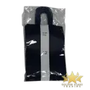 #PS5767 - Kraft Paper Bag with Handle - Dark Blue (12ct) - Small