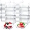 #PK7954 - Clear Mini Dessert Trays 2.4" (10ct)