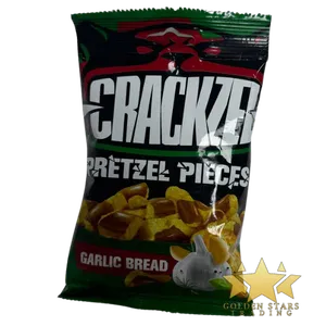 #SN5316 - Crackzel Pretzel Pieces - Garlic Bread 85g