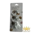 #HH4136 - 3 Pcs Leaf Plunger Cutter Set