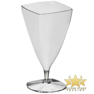 #PK1947 - 3oz Square Mini Flutes (12ct)