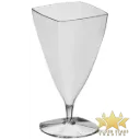 #PK1947 - 3oz Square Mini Flutes (12ct)