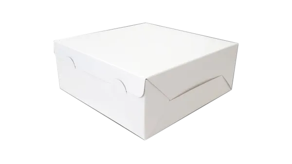#P5222A - 14"x14"x4" White Cake Box