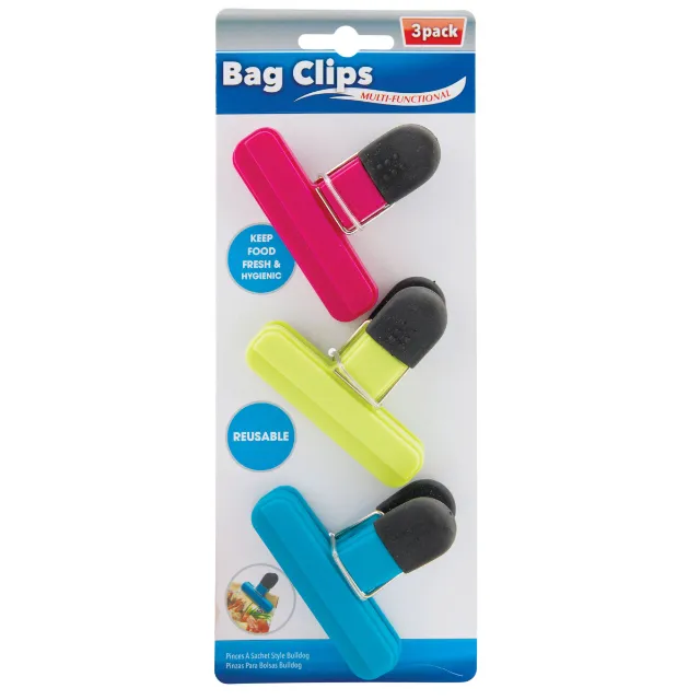#HH2329 - 3 Pcs Bag Clips