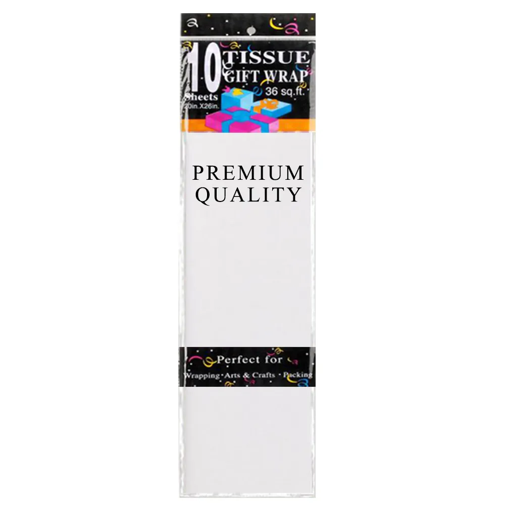 #PS3459 - White Tissue Paper 20"x26" (10 Sheets)