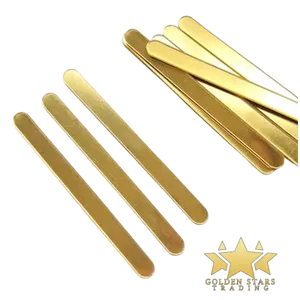 #CS0433 - Mirror Gold Acrylic Cakesicle Sticks (10ct)