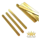 #CS0433 - Mirror Gold Acrylic Cakesicle Sticks (10ct)