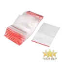 #PK0591 - 1.75" x 2.25" Mini Resealable Snap Lock Press Seal Bags (500ct)